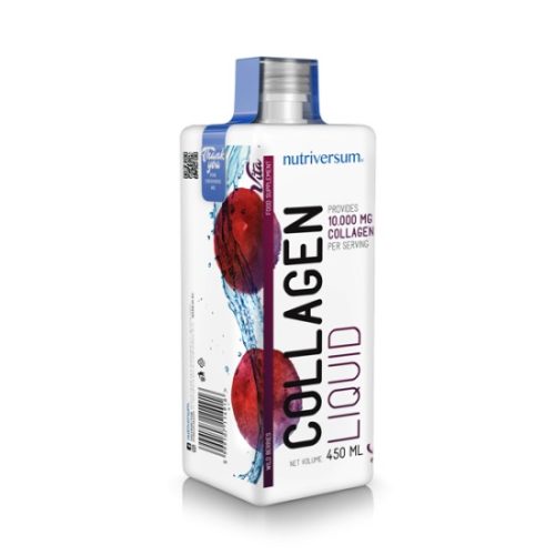 Nutriversum Collagen liquid kollagén 10 000 mg 450 ml - erdei gyümölcs