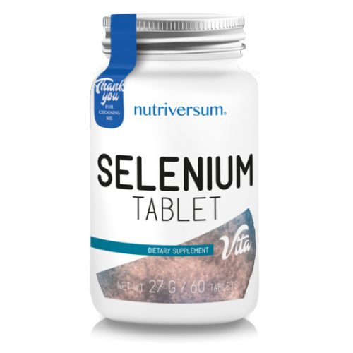 Nutriversum Selenium Szelén tabletta 60 db