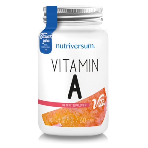 Nutriversum A-vitamin tabletta 60 db