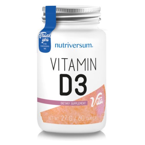 Nutriversum D3-vitamin 4000 IU tabletta 60 db