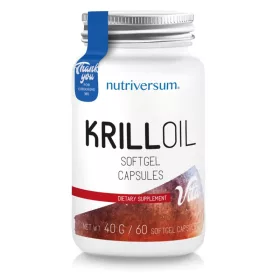 Nutriversum Krill Oil kapszula 60 db 