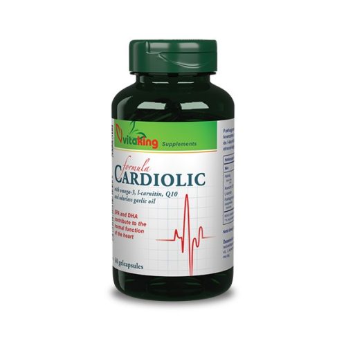Vitaking Cardiolic Formula gélkapszula 60 db