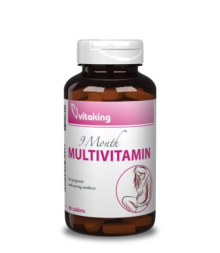 Vitaking 9 hónap multivitamin 60 db