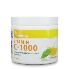 Vitaking C-vitamin 1000 mg bioflavonoiddal 200 db
