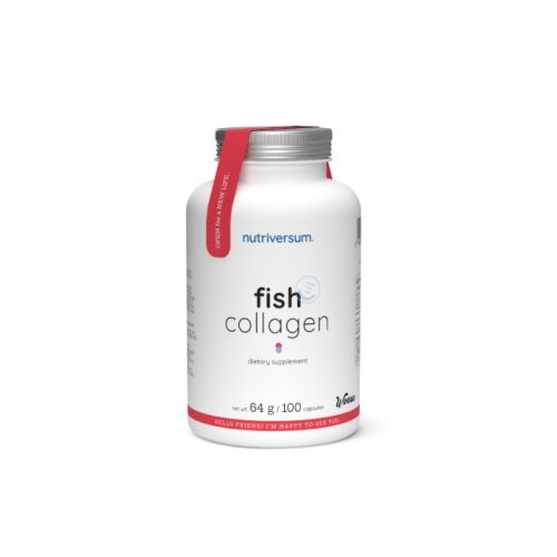 Nutriversum Fish Collagen hidrolizált halkollagén 100 db