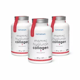 Nutriversum MSM+C Hyaluron Collagen kapszula 360 db