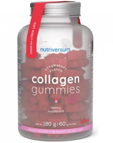 Nutriversum Collagen Gummies rágótabletta 60