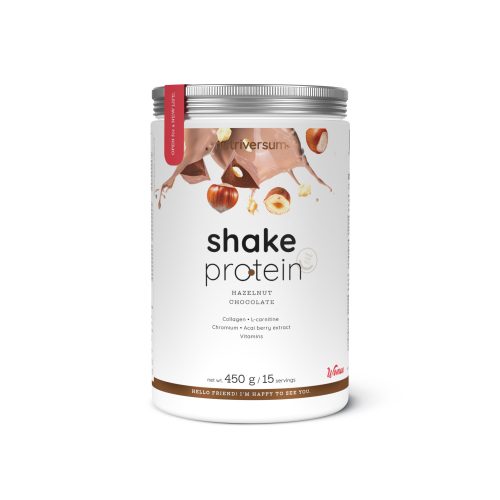 Nutriversum Shake Protein - Wshape - 450 g - mogyorós csokoládé