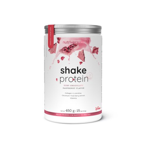 Nutriversum Shake Protein - Wshape - 450 g - Ruby csokoládé-málna