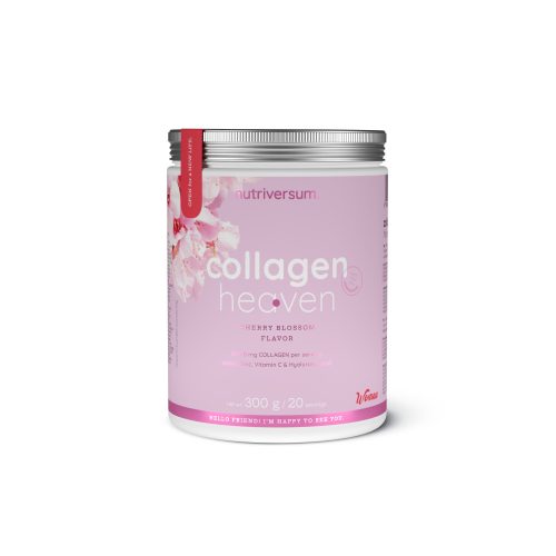 Nutriversum Collagen Heaven kollagén por 300 g - Cseresznyevirág