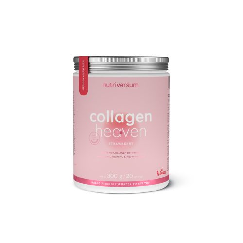 Nutriversum Collagen Heaven kollagén por 300 g - Eper