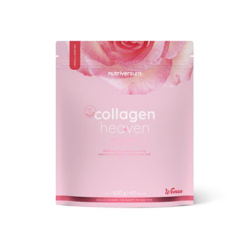 Nutriversum Collagen Heaven kollagén por 600 g - rózsa-limonádé