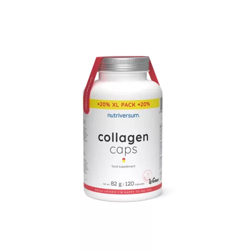 Nutriversum Collagen Caps XL kollagén kapszula 120 db
