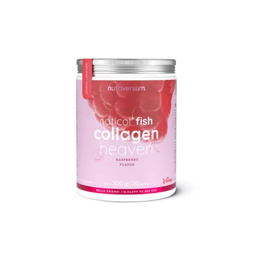 Nutriversum Naticol Fish Collagen Heaven kollagén por 300 g  - málna