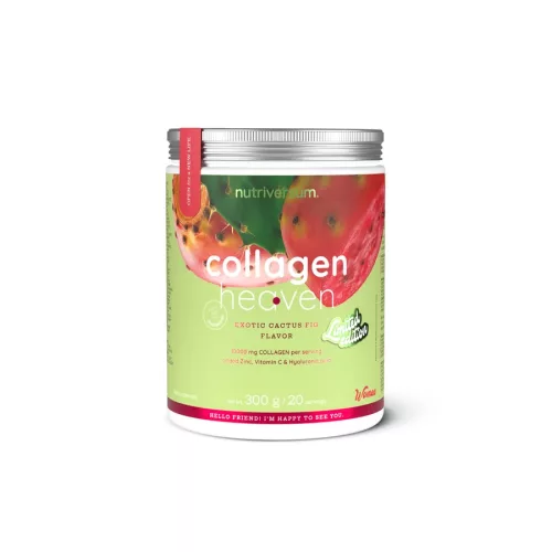 Nutriversum Collagen Heaven kollagén por 300 g - egzotikus kaktuszfüge