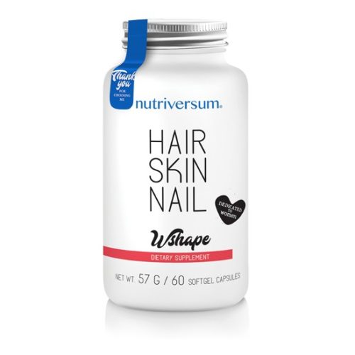 Nutriversum Hair Skin Nail kapszula - Wshape - 60 db
