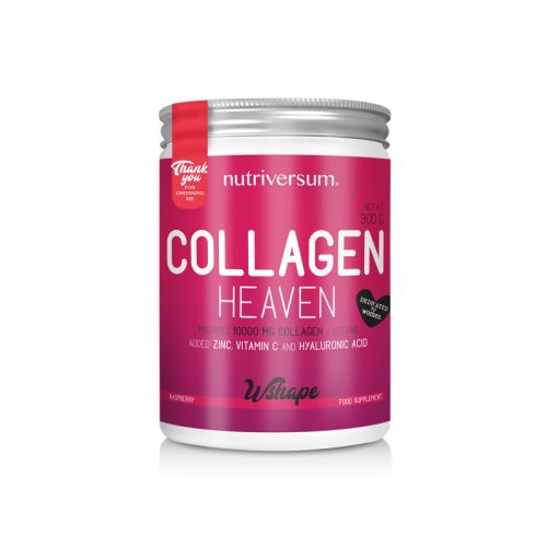 Nutriversum Collagen Heaven málna ízű kollagén por 300 g