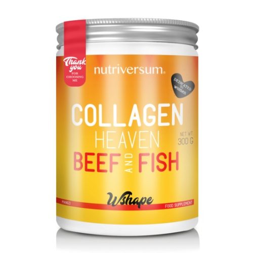 Nutriversum Collagen Heaven Beef&Fish mangó ízű kollagén por 300 g