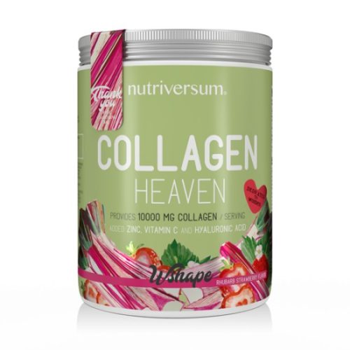 Nutriversum Collagen Heaven rebarbara-eper ízű kollagén por 300 g