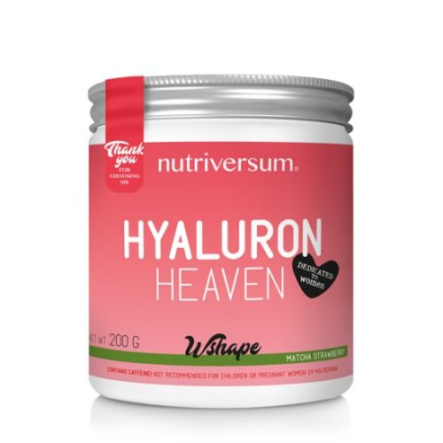 Nutriversum Hyaluron Heaven - Wshape - 200 g - matcha-eper 