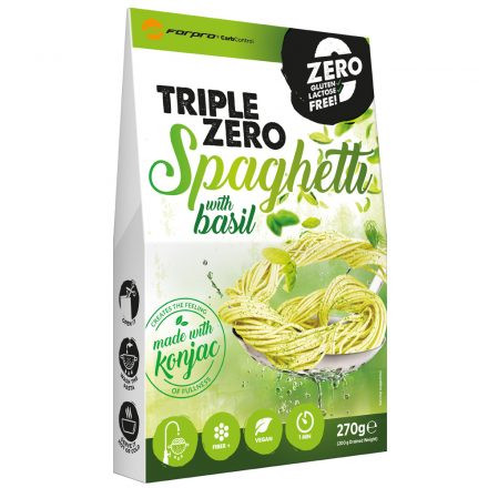 Forpro Triple Zero Pasta spaghetti basil 270 g