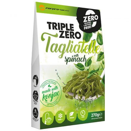 Forpro Triple Zero Pasta tagliatelle spinach 270 g