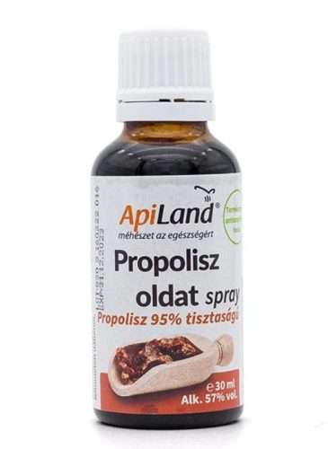 Apiland 95%-os tisztaságú propolisz csepegtetős üvegben 30 ml