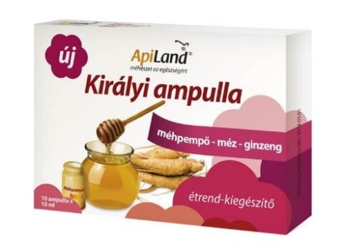 Apiland Királyi ampulla méhpempővel 20x10ml