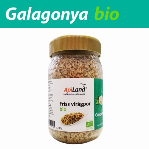 Apiland Nyers Galagonya Virágpor BIO 230 g