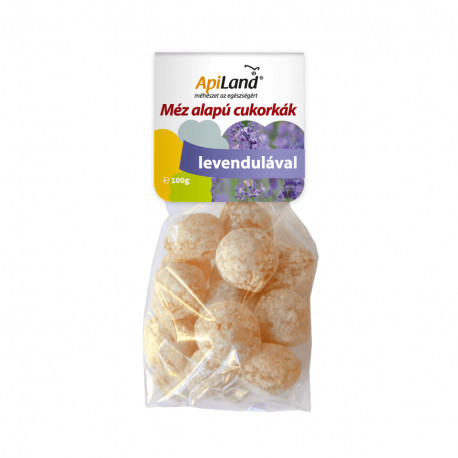 Apiland Méz alapú cukorkák levendulával 100 g