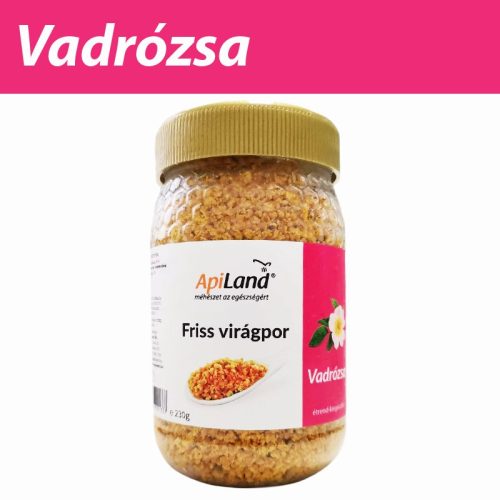 Apiland Nyers Vadrózsa Virágpor 230 g