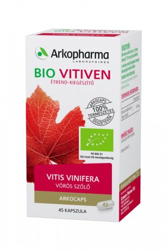 Arkocaps Bio Vitiven Vörösszőlő 45 db