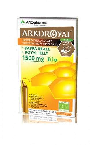 Arkoroyal® Bio 1500 mg méhpempő ampulla - 10 db (10x15 ml)