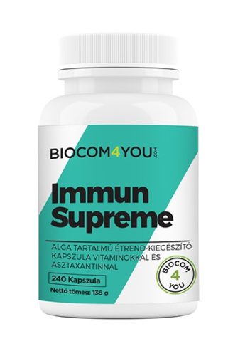 Biocom Ökonet Immun Supreme Spirulina és Chlorella tartalmú kapszula 240 db