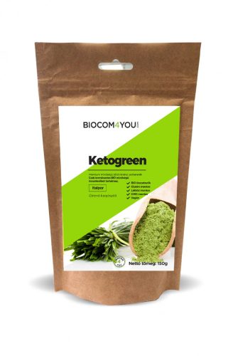 Biocom KetoGreen Növényi Por Utántöltő 150 g