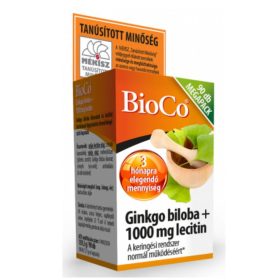 BioCo Ginkgo Biloba + 1000 mg Lecitin kapszula 90 db