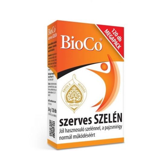 BioCo Szerves Szelén tabletta 100 mcg 120 db