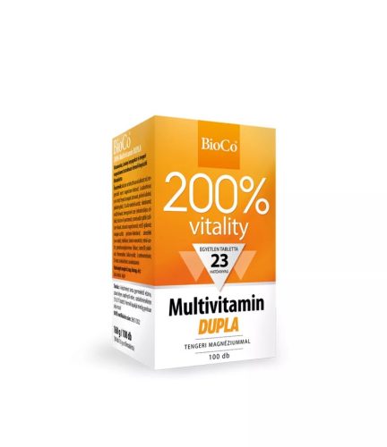 BioCo 200% Vitality Multivitamin Dupla 100 db