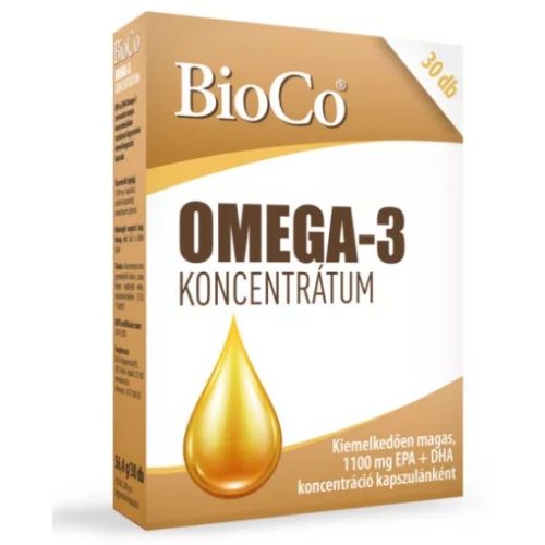 BioCo Omega-3 koncentrátum 30 db