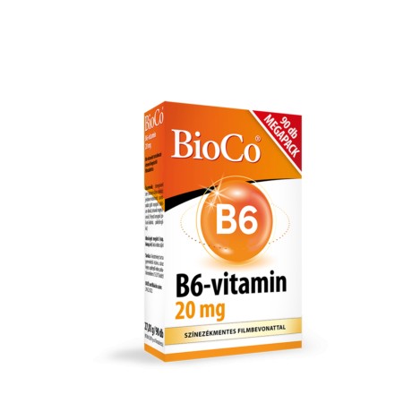BioCo B6-Vitamin 20 mg filmtabletta 90 db