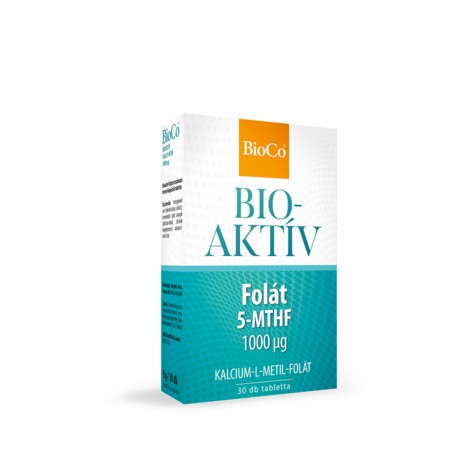 BioCo Bioaktív Folát 5-MTHF 1000 mcg tabletta 30 db