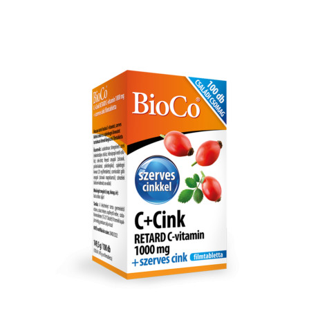 BioCo C+Cink Retard C-vitamin 1000mg+Cink 100db