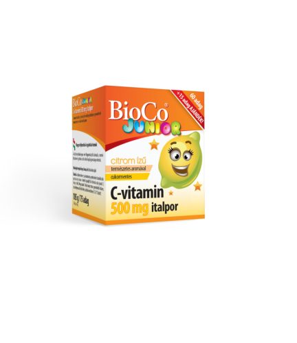 BioCo C-vitamin Junior italpor 500mg 75 adag