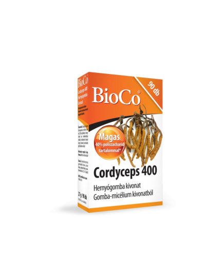 BioCo Cordyceps 400 Hernyógomba kivonat 90 db