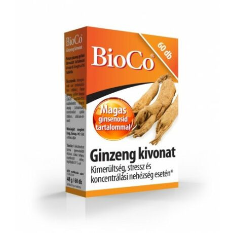 BioCo Ginzeng kivonat 266,67 mg 60db