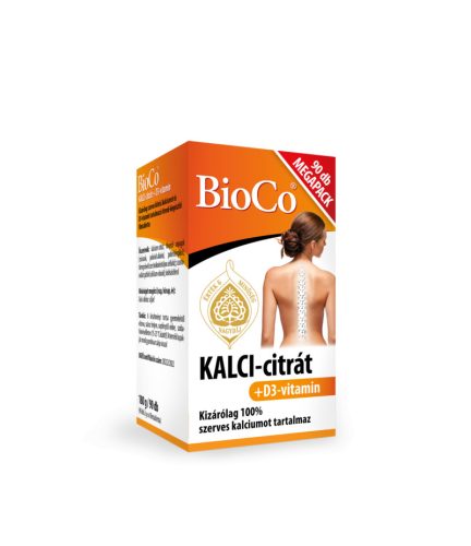 BioCo KALCI-citrát + D3-vitamin 90 db