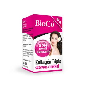 BioCo Kollagén Tripla Szerves Cinkkel 60db