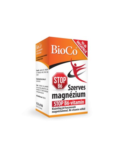 BioCo Szerves Mg STOP B6-vitamin 90 db