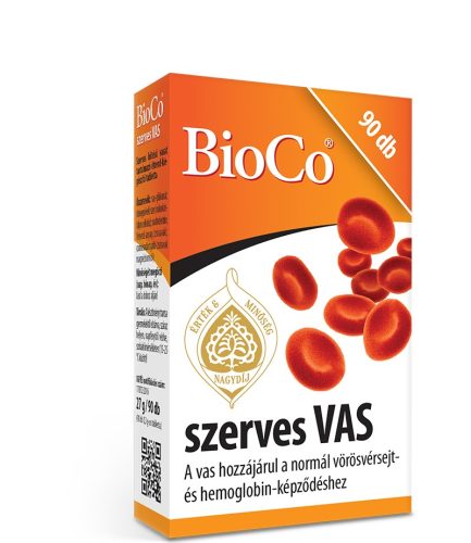 BioCo Szerves Vas 90 db