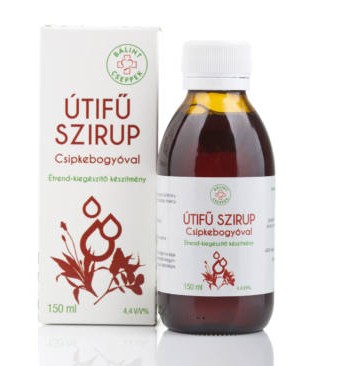 Bálint Cseppek Útifű Szirup Csipkebogyóval 150 ml